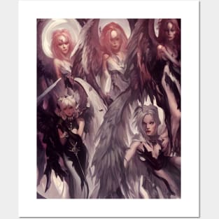 Angels or demons Posters and Art